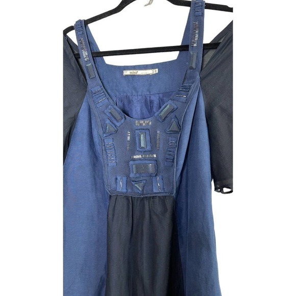 MINT JODI ARNOLD SILK AND LINEN LINED TOP SIZE 10 - Picture 8 of 8